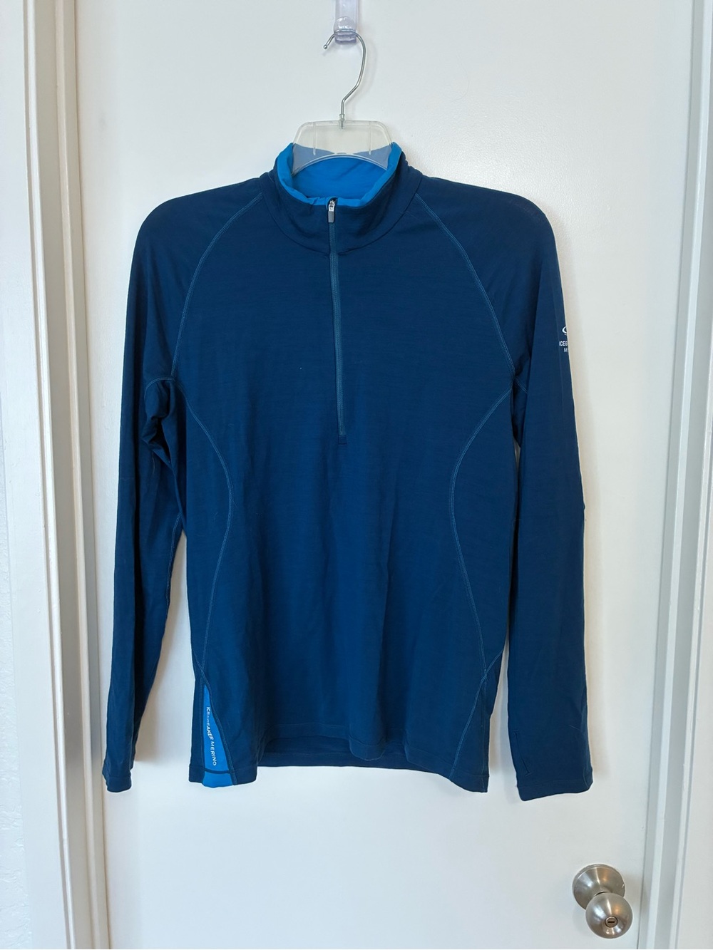 Icebreaker GT Technical Base Layer 200 Merino Wool 1/4 Zip Long Sleeve Thumbhole